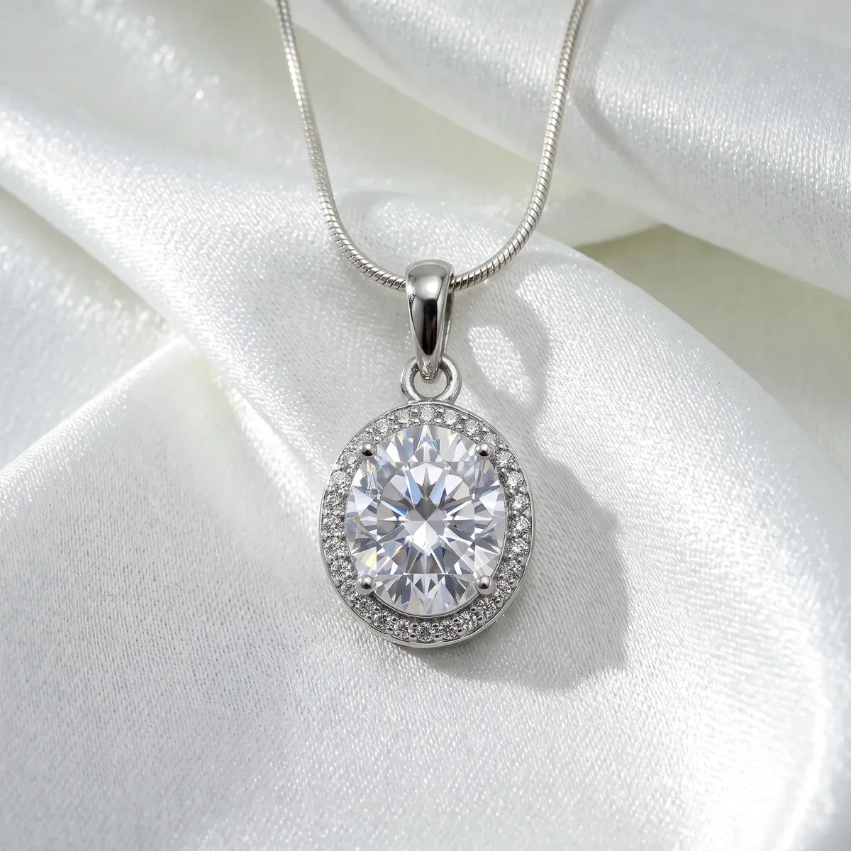 Celeste Cubic Zirconia Bloom Pendant - view 1