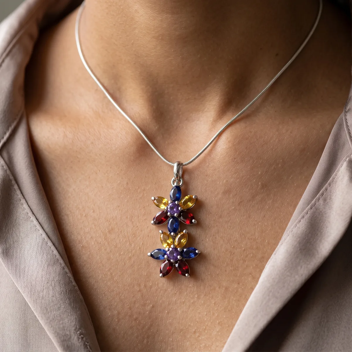 Ember Trine Harmony Pendant - view 2
