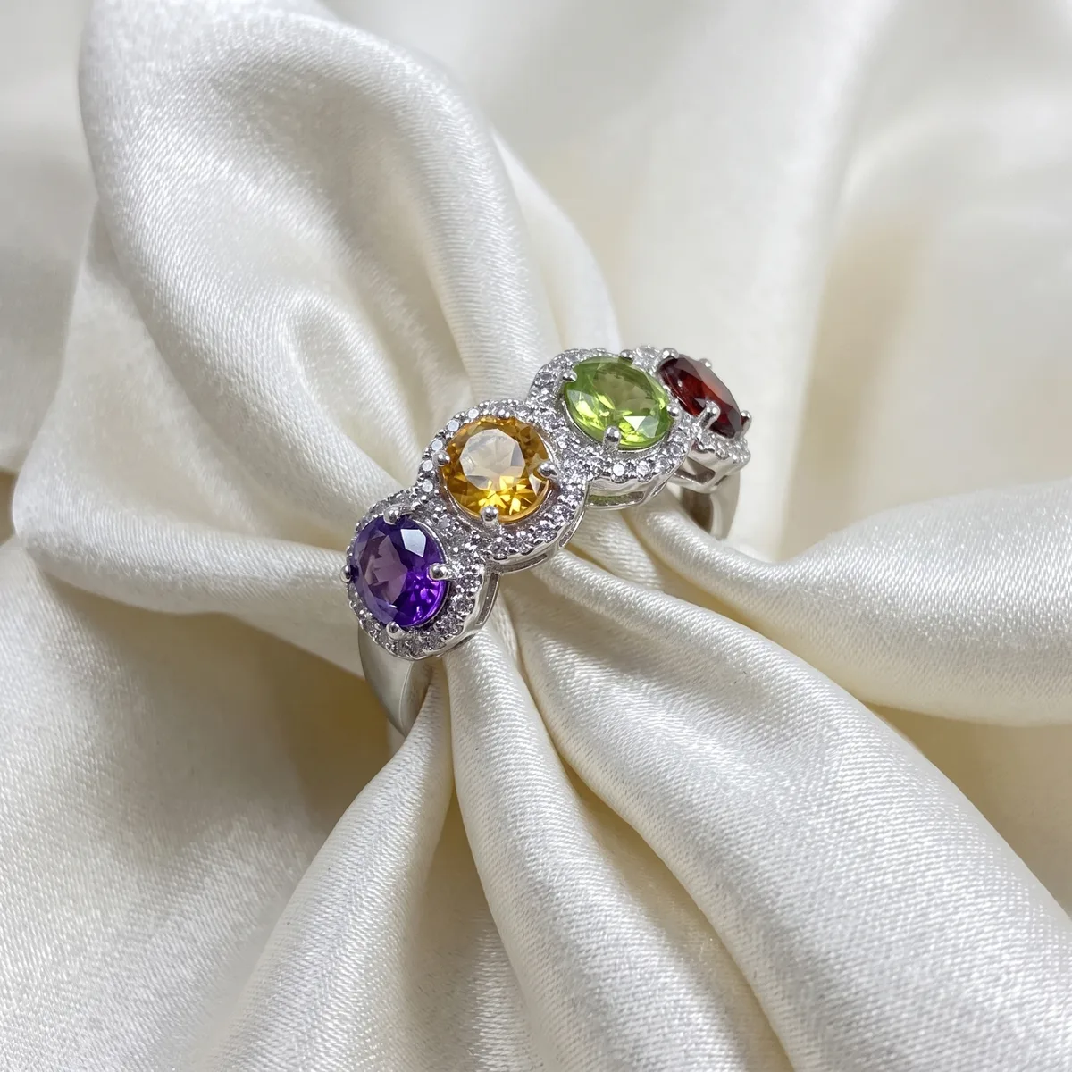 Evara Fourlight Gem Band - view 1