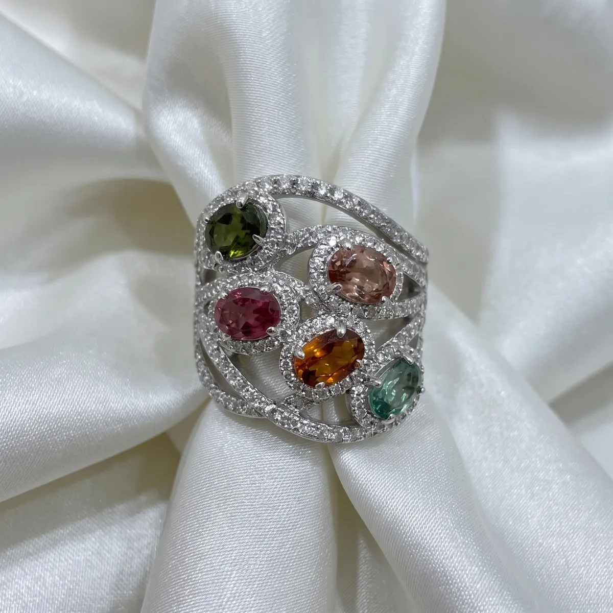 Liora Cascade Tourmaline Ring - view 1