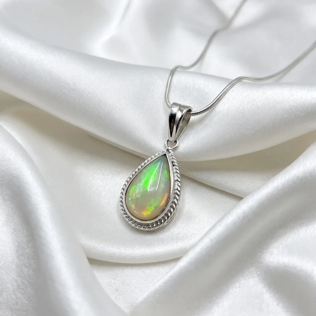 Opaline Opal Dew Drop Pendant - view 1