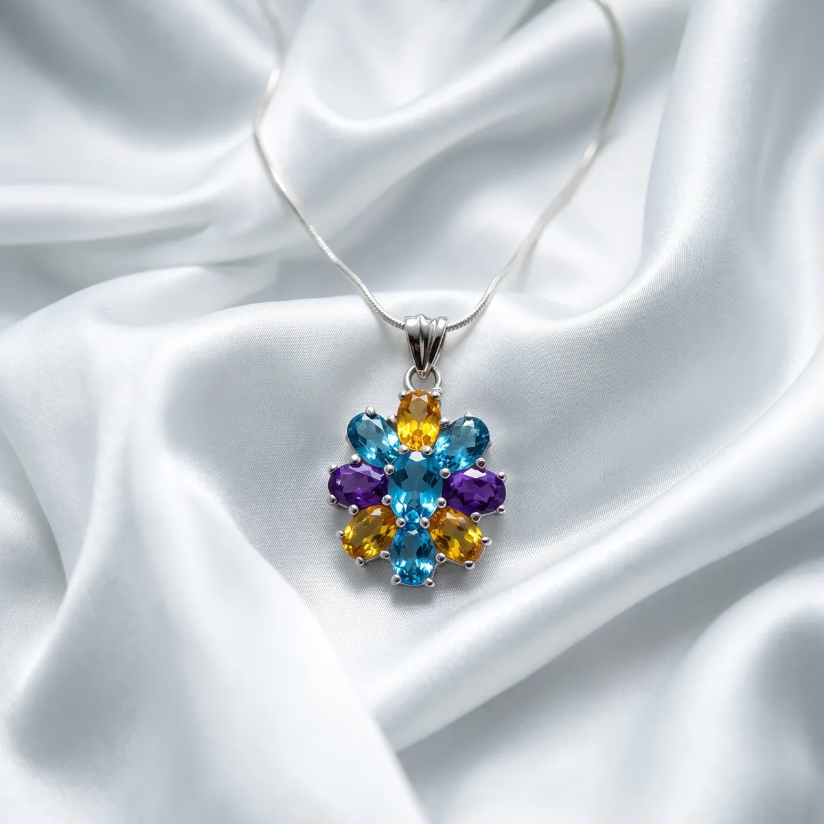 Radiant Trine Harmony Pendant - view 1